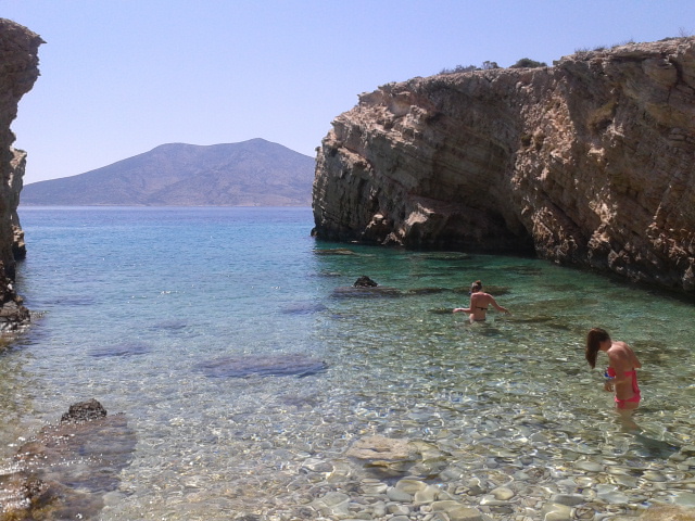 Des baignades dans des eaux cristallines